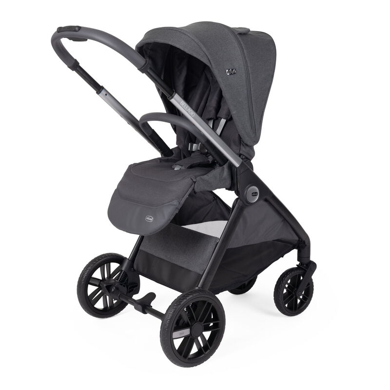 Bellagio Stroller Black Satin image number null